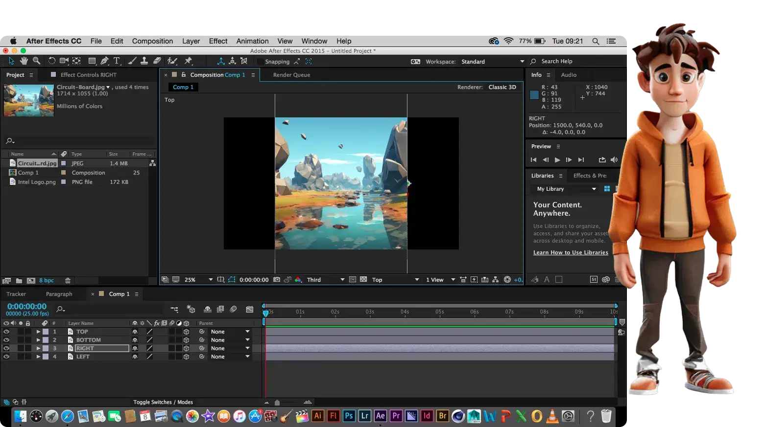 2D Animation Services by TVS Cube