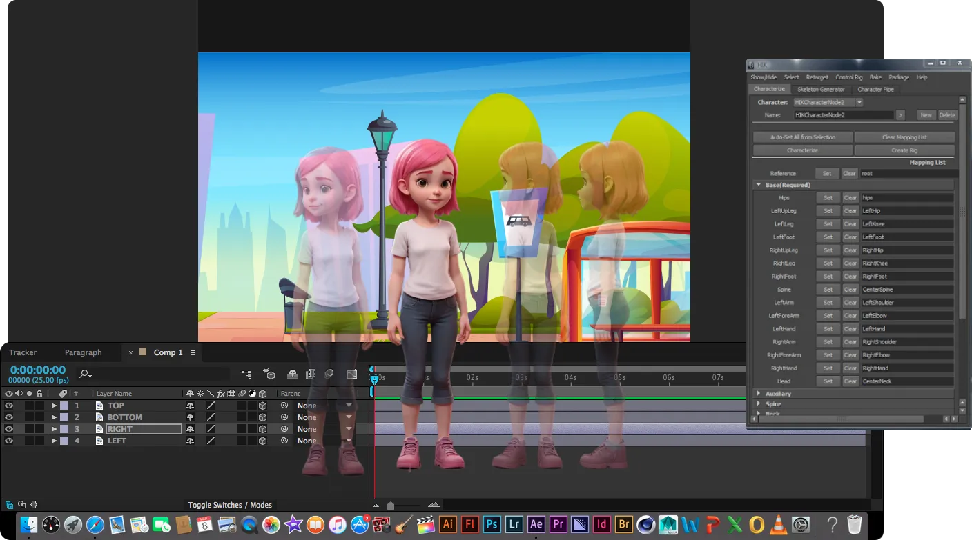 Character Animation Services by TVS Cube