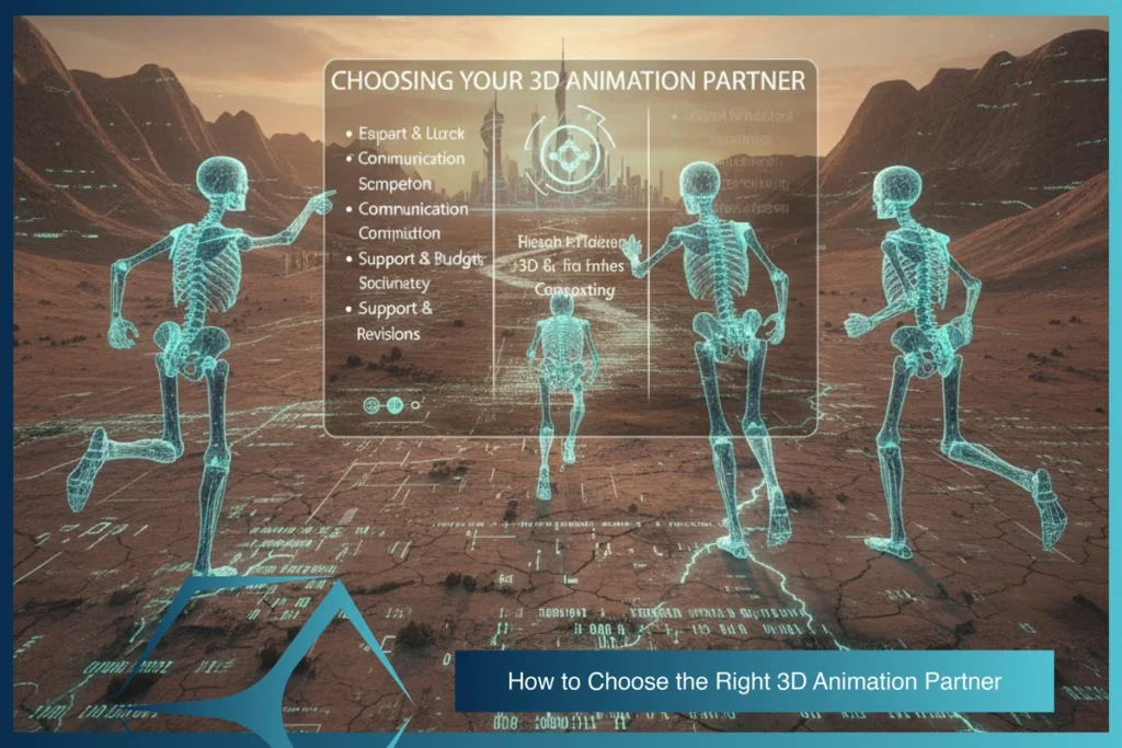 How to Choose the Right 3D Animation Partner By TVS Cube