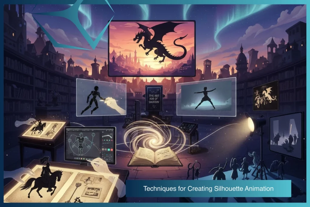 Techniques for Creating Silhouette Animation By TVS Cube