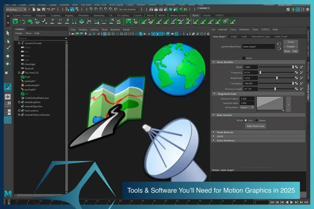 Tools & Software You’ll Need for Motion Graphics in 2025 By TVS Cube