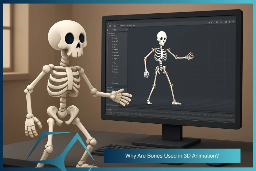 Bones Used in 3D Animation By TVS Cube
