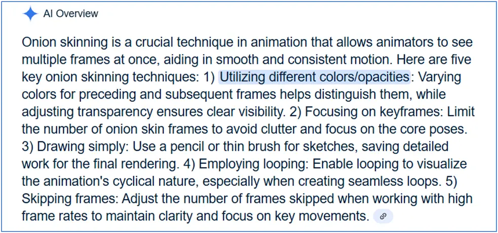 Onion Skinning Techniques