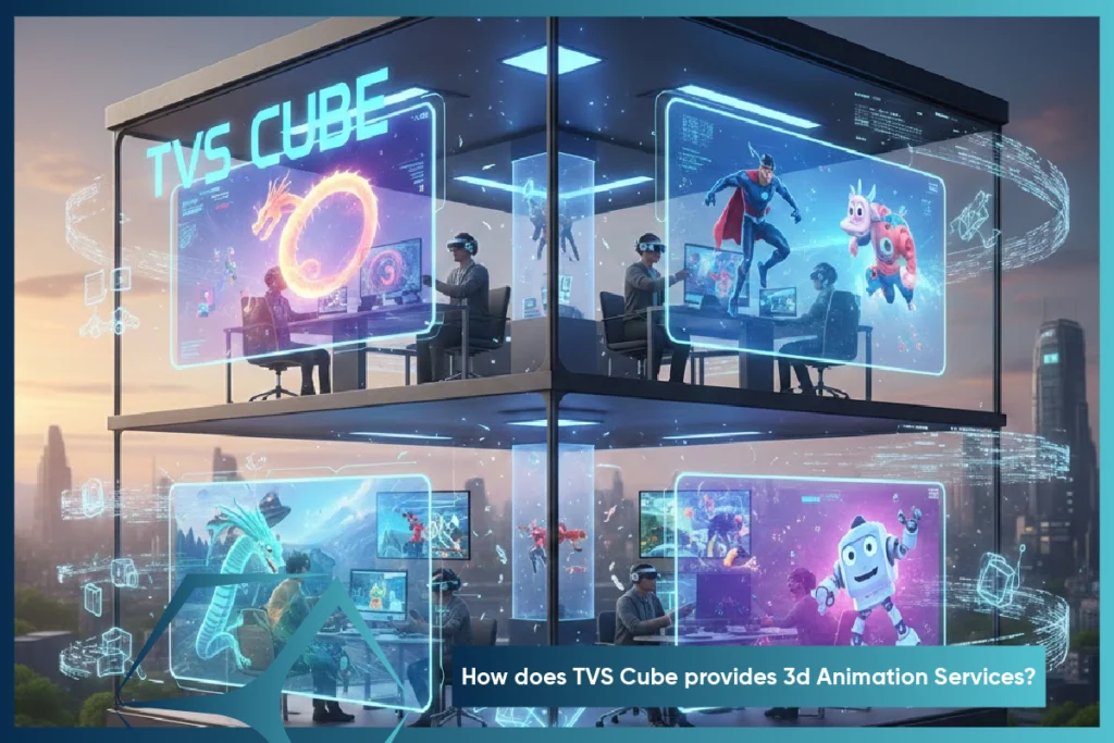 How TVS Cube provides 3D animation services for cartoons, characters, and modern creative projects in 2026