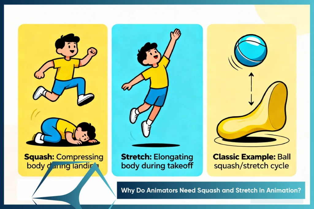 Animators Need Squash and Stretch in Animation By TVS Cube