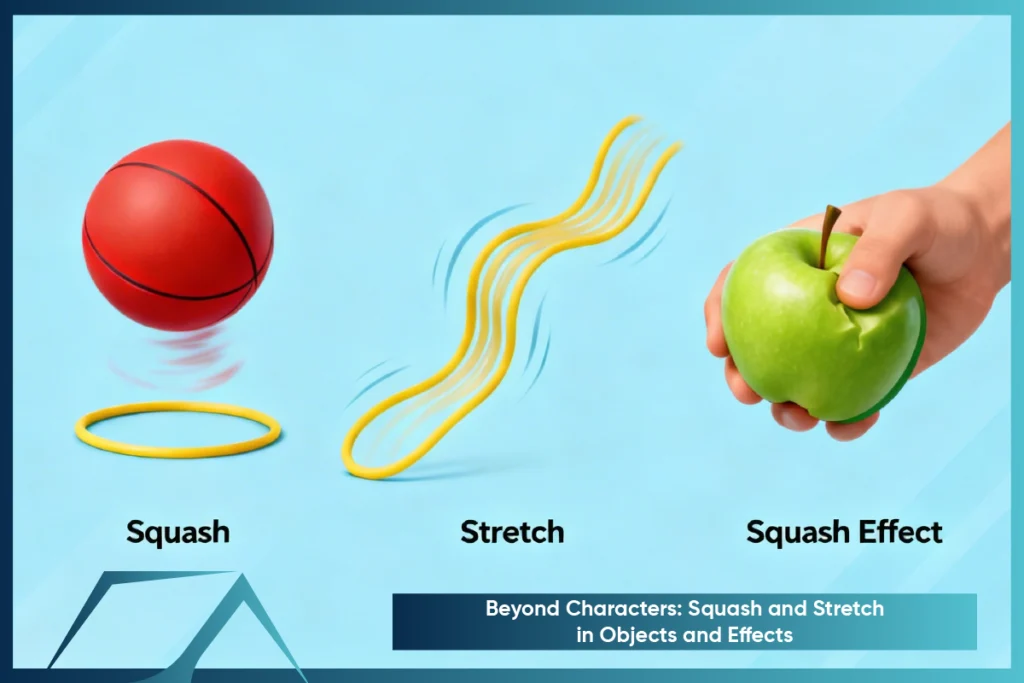 Beyond Characters Squash and Stretch in Objects and Effects By TVS Cube