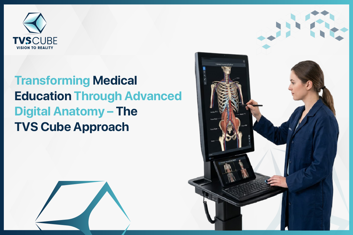 Medical Education Through Advanced Digital Anatomy By TVS Cube Approach