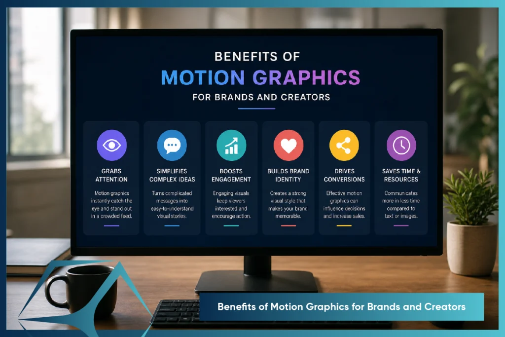 Benefits of Motion Graphics for Brands and Creators By TVS Cube