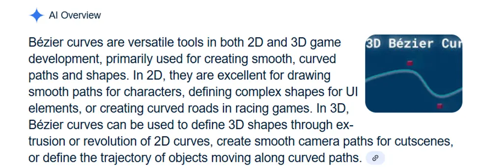 Bezier Curve Game Techniques In 2D 3D Projects