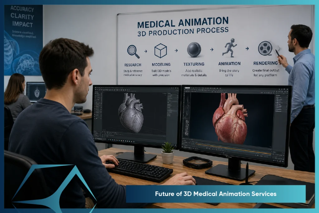 Future of 3D Medical Animation Services By TVS Cube
