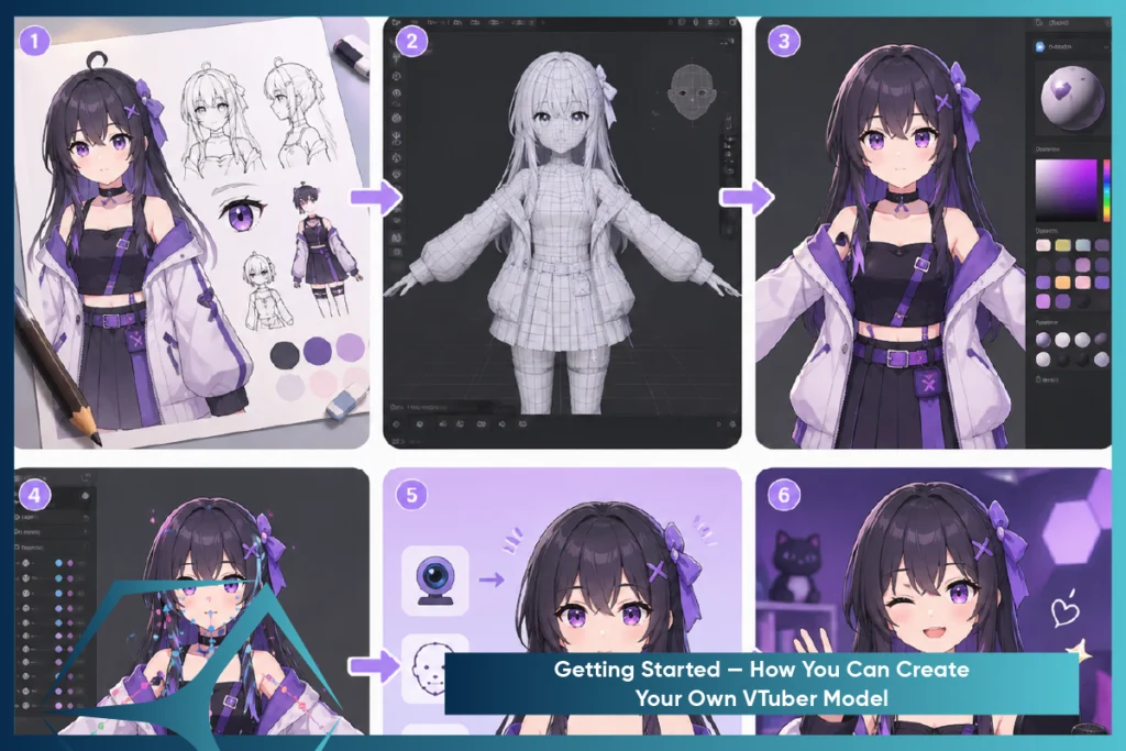 Getting Started — How You Can Create Your Own VTuber Model By TVS Cube
