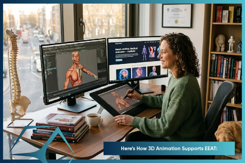 Here’s How 3D Animation Supports EEAT By TVS Cube