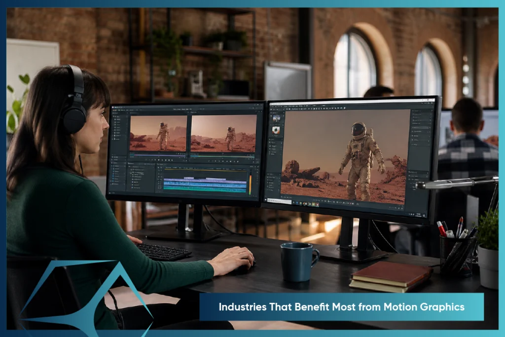 Industries That Benefit Most from Motion Graphics By TVS Cube