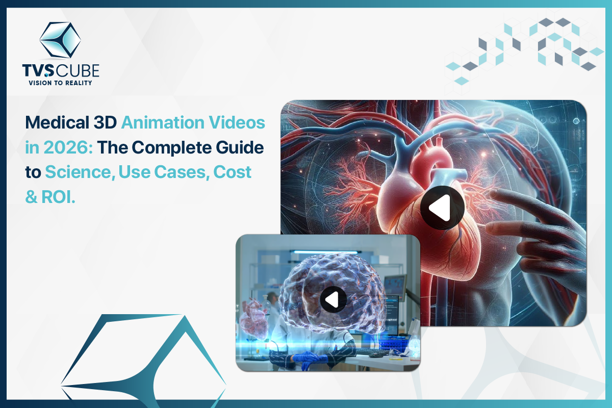 Medical 3D Animation Videos in 2026 The Complete Guide to Science, Use Cases, Cost & ROI By TVS Cube