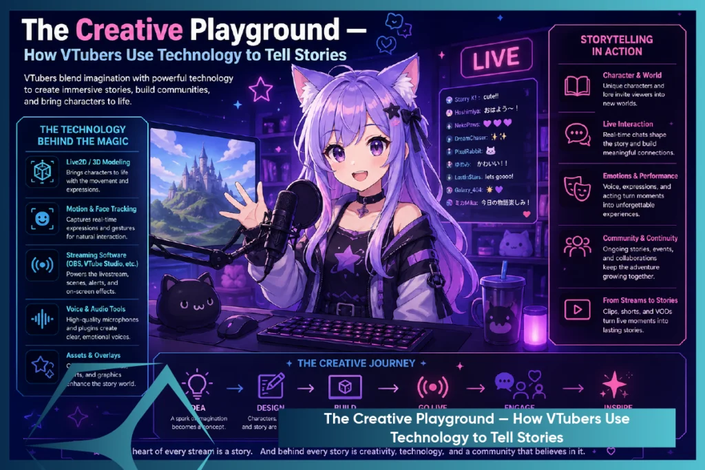 The Creative Playground — How VTubers Use Technology to Tell Stories By TVS Cube