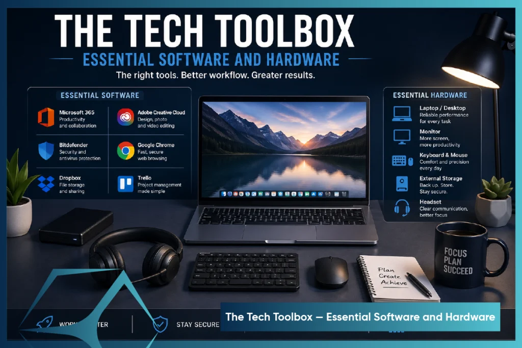 The Tech Toolbox — Essential Software and Hardware By TVS Cube