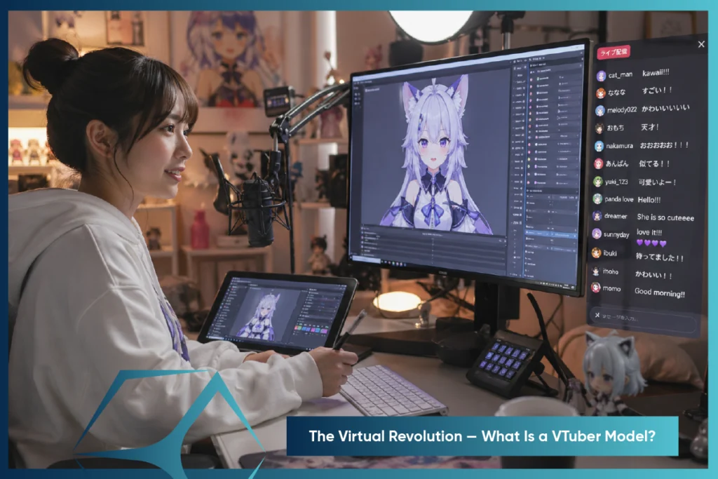 The Virtual Revolution — What Is a VTuber Model By TVS Cube