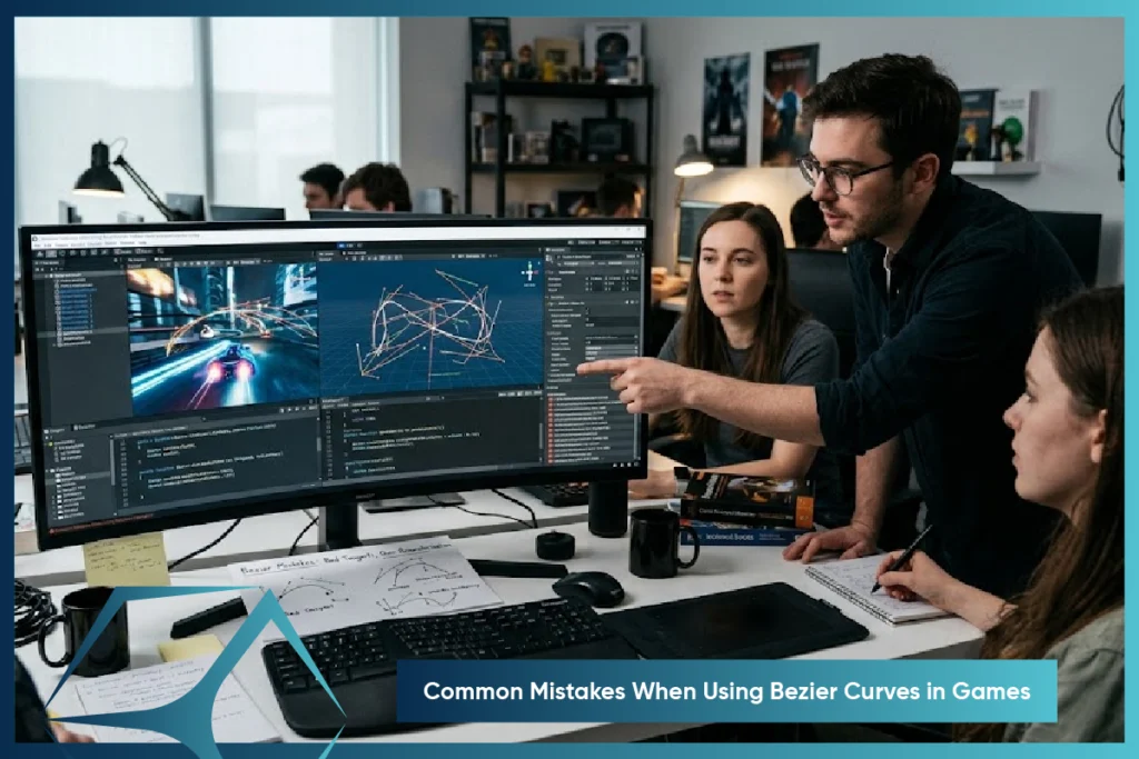 Common mistakes when using Bezier curves in game development by TVS Cube