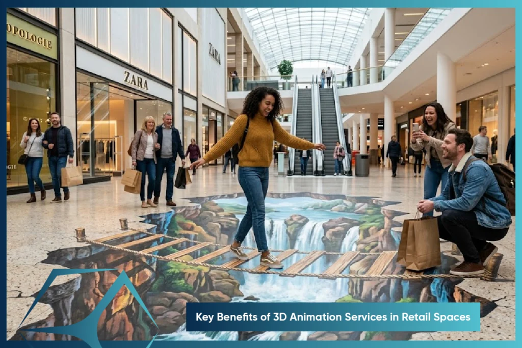 Key benefits of 3D animation services for improving retail space engagement and customer experience by TVS Cube