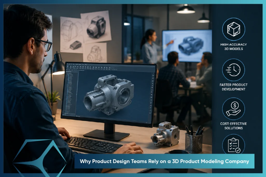 Product Design Teams Rely on a 3D Product Modeling Company​ By TVS Cube